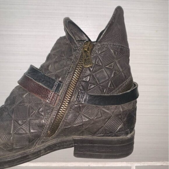 A.S. 98 Isha Leather Booties 39 - Picture 5 of 10